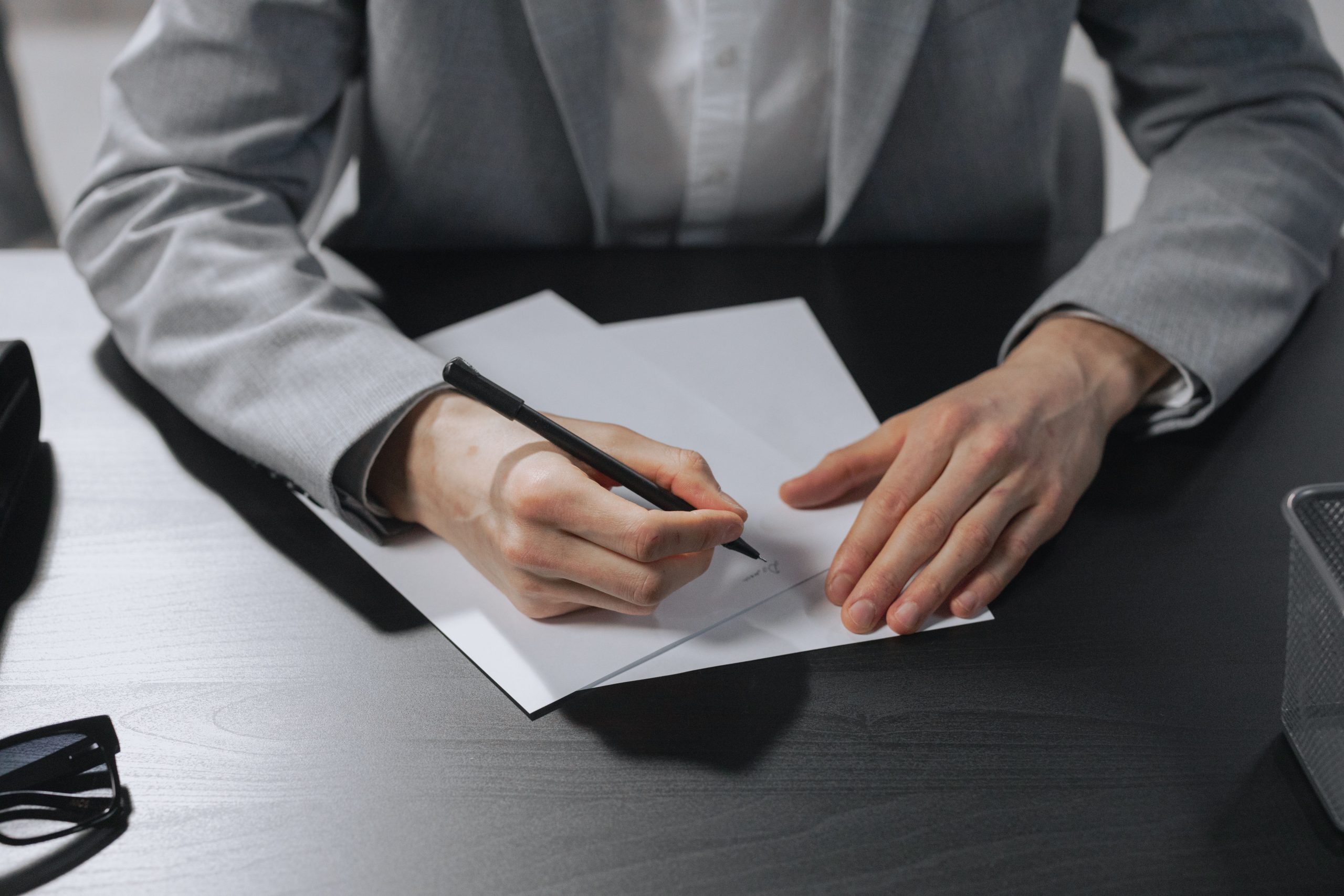 Signature d'accord de rupture conventionnelle professionnelle